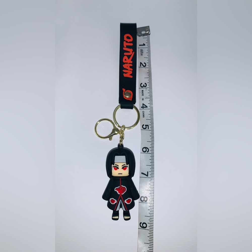 New 3D Itachi Uchiha Chibi keychain with wristband from Naruto Shippuden